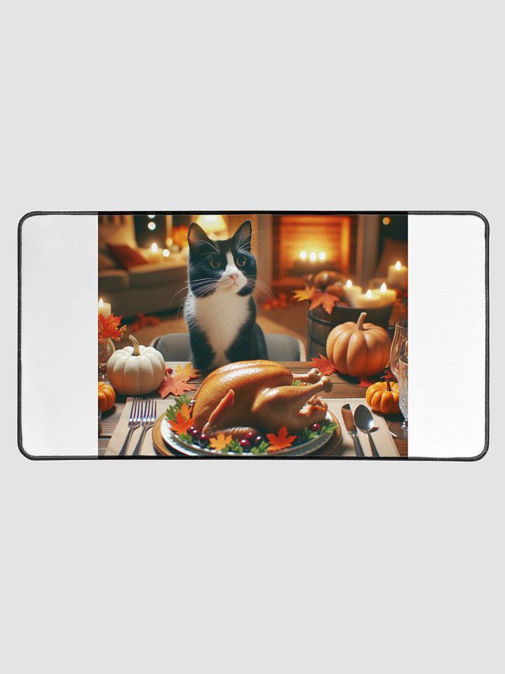 Cozy Cat Autumn Desk Mat product image (1)