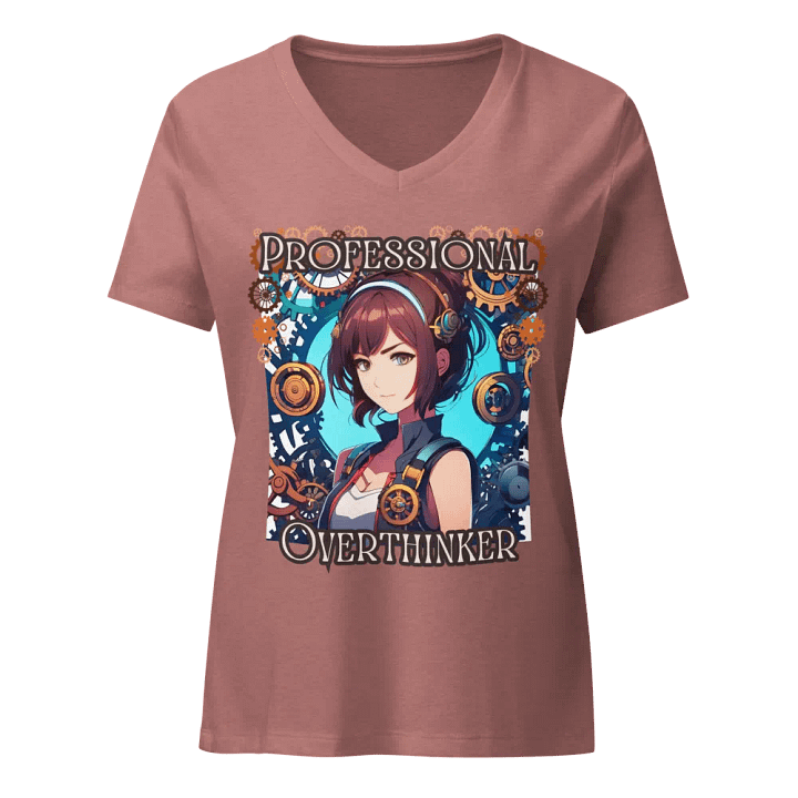 Mechanical Maven V-Neck Tee product image (4)