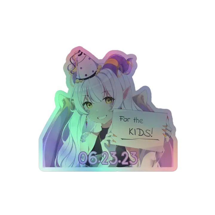 Birthday Celebration 2023 Holo Sticker product image (1)