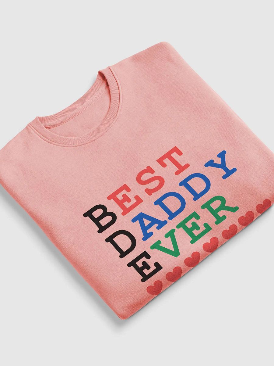 Best Daddy Ever Stanley/Stella Unisex Eco Sweatshirt product image (5)