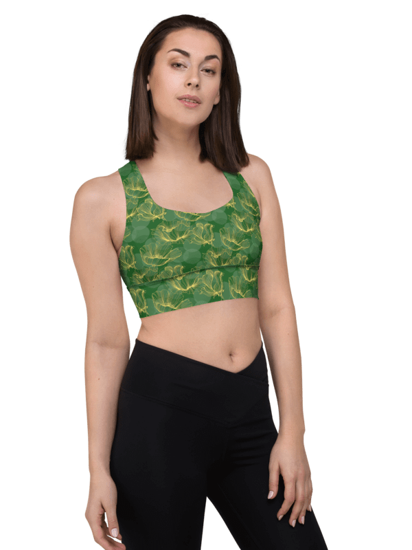 Golden Grove | Recycled Longline Sports Bra product image (2)