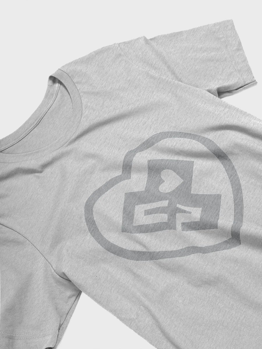OptimusProcrastinus HeartChip in Heart T-Shirt (Grey) product image (3)