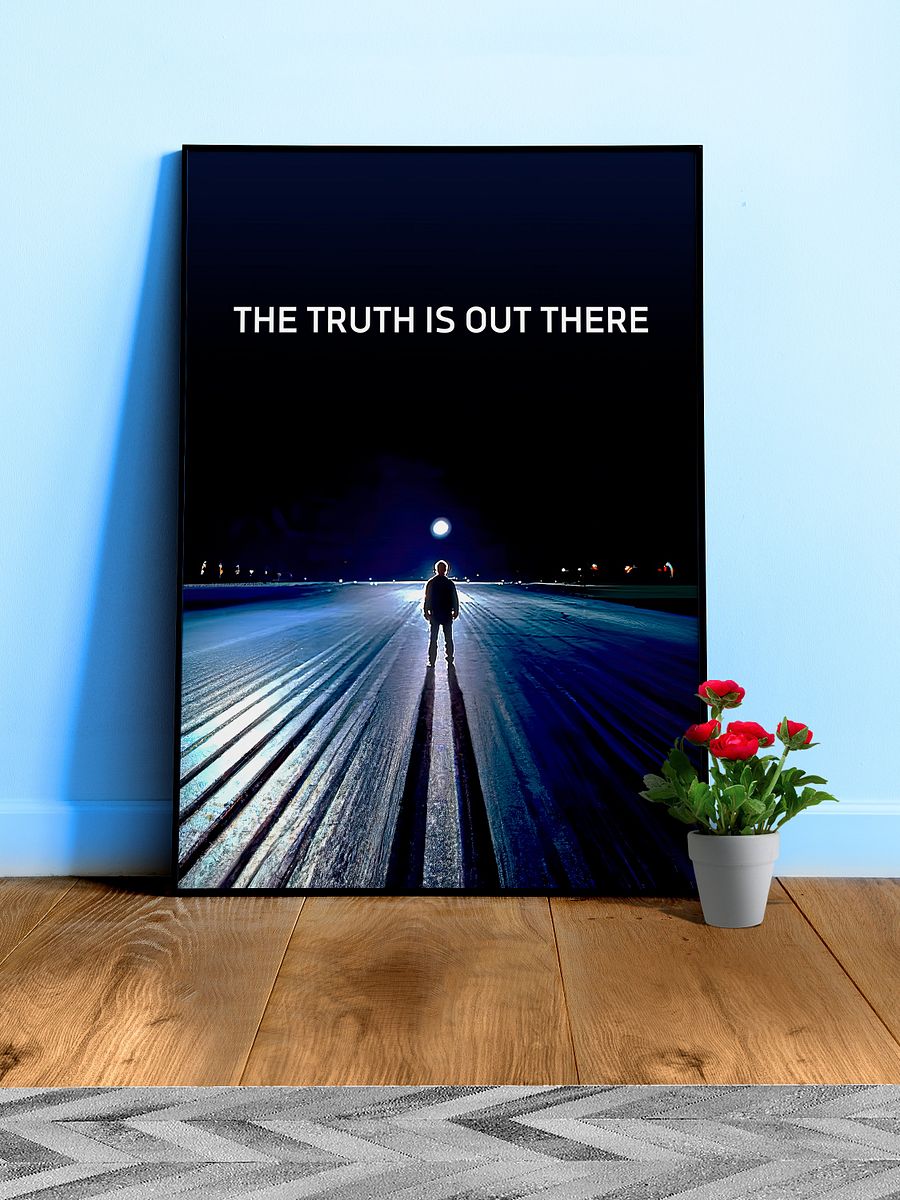 The Truth is Out There S01E02 - Deep Throat / The X-Files poster — sci-fi poster, movie poster, space art print product image (3)