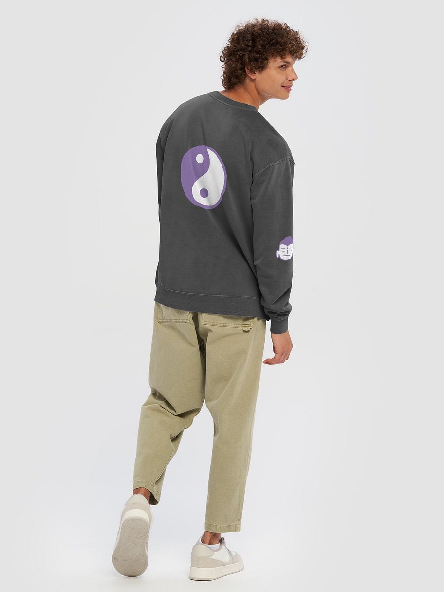 Serene Soul Unisex Pigment Dyed Sweatshirt-YOGA DRIP-IN product image (34)