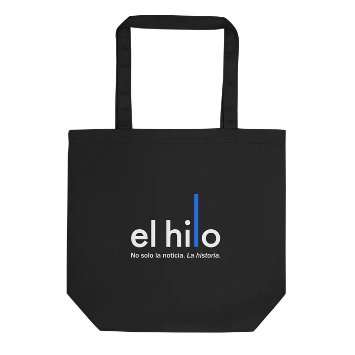 El hilo - Tote bag - Black L azul product image (1)