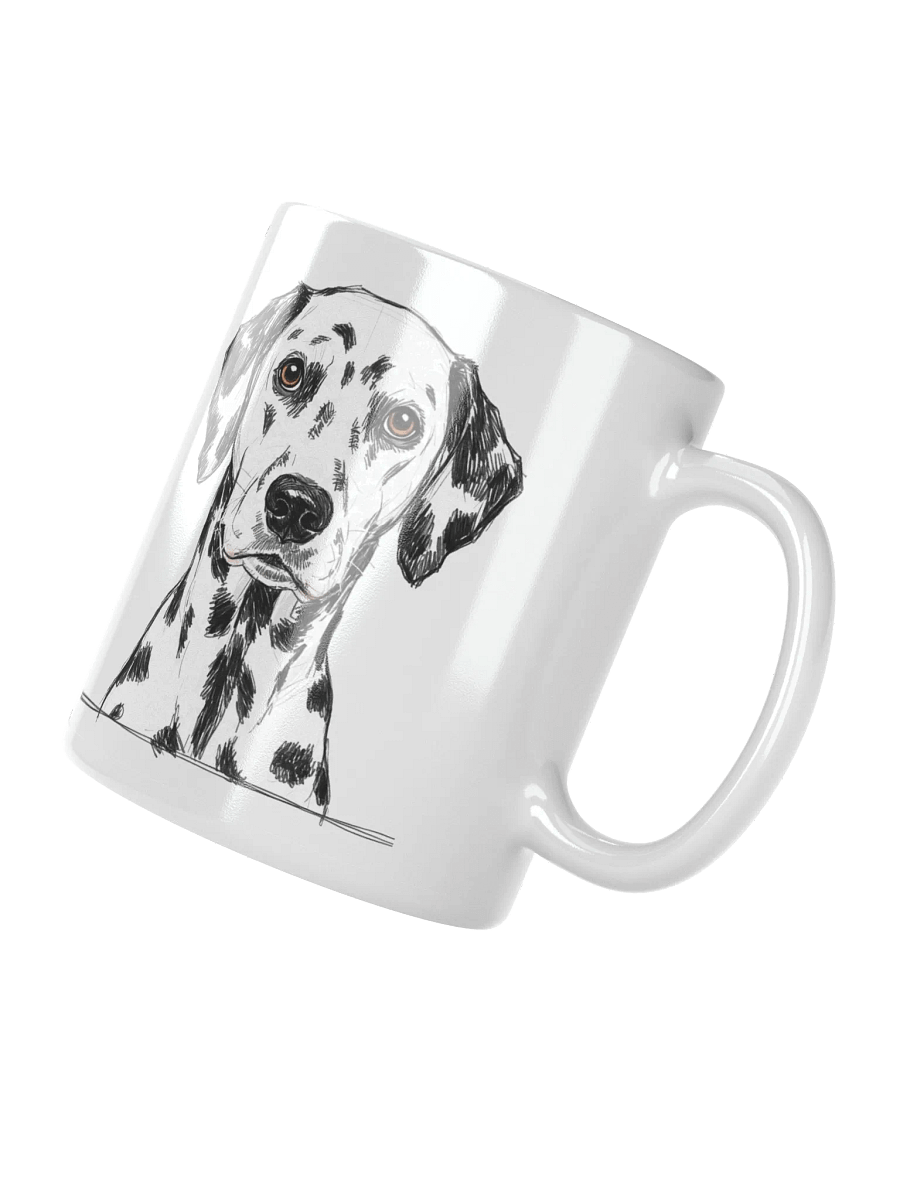 Dalmatian Sketch-y Art Chic Small Ceramic Mug product image (5)