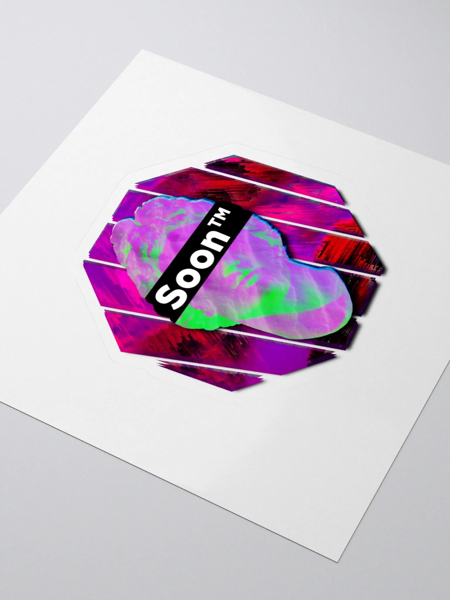 Soon™ Bustin' Kiss Cut Sticker product image (3)