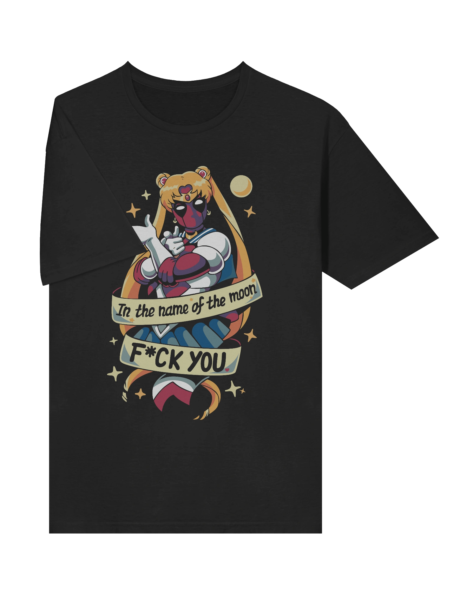 Deadpool Sailor Moon Parody – Gildan Softstyle T-Shirt product image (3)