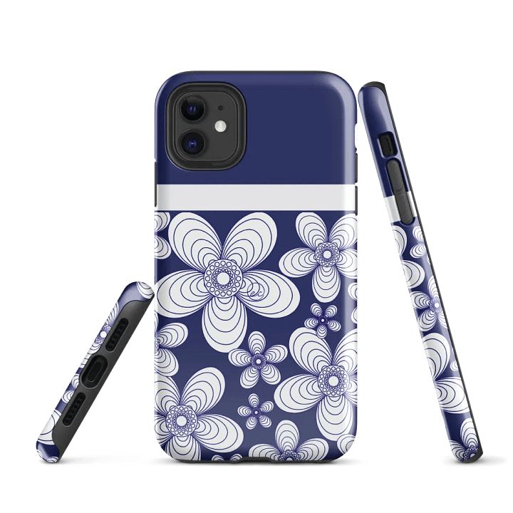 Midnight Blossom Tough iPhone® Case product image (1)