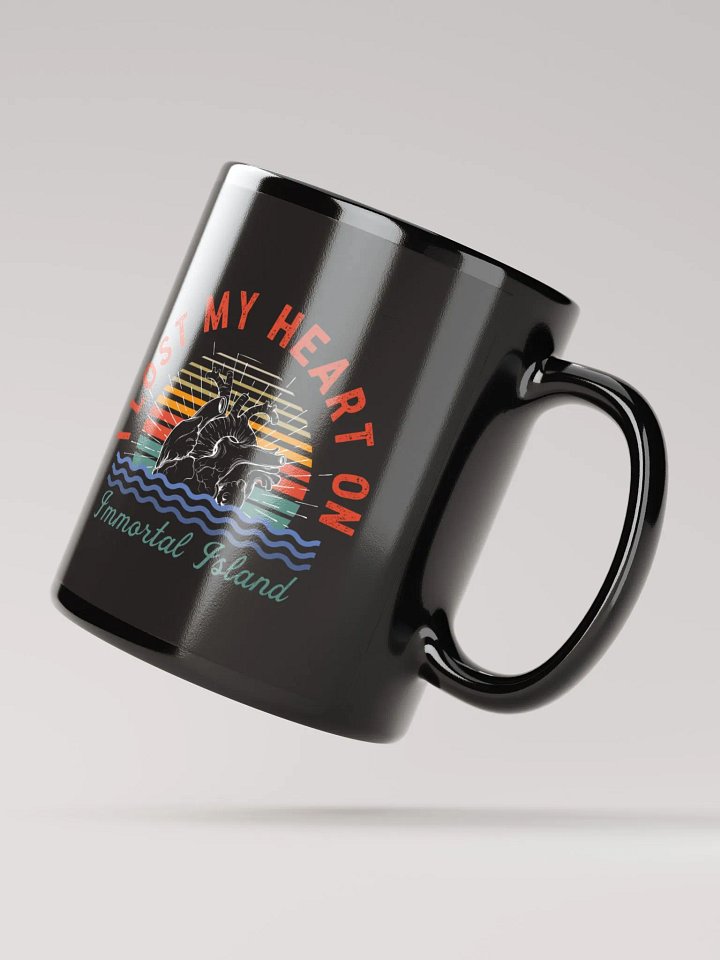 I Lost My Heart Black Mug product image (2)