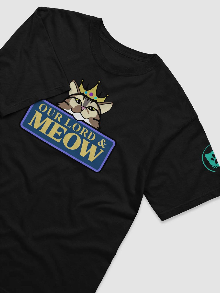 Our Lord and Meow Tee product image (3)