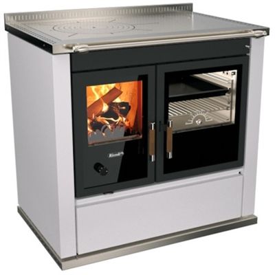 Rizzoli ST90 White Classica Thermo Wood Burning Cookstove product image (1)