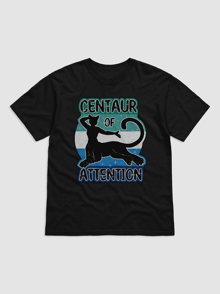 Gay/MLM Pride Centaur of Attention Graphic Tee product image (1)