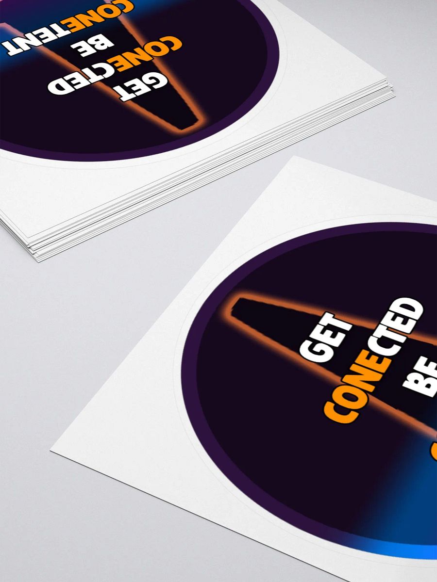 Get Conected Be Conetent (Sticker) product image (4)