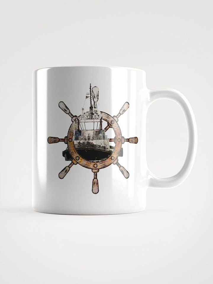 Ship Wheel & Tug Chief Mug 11oz, 15oz, & 20oz product image (1)