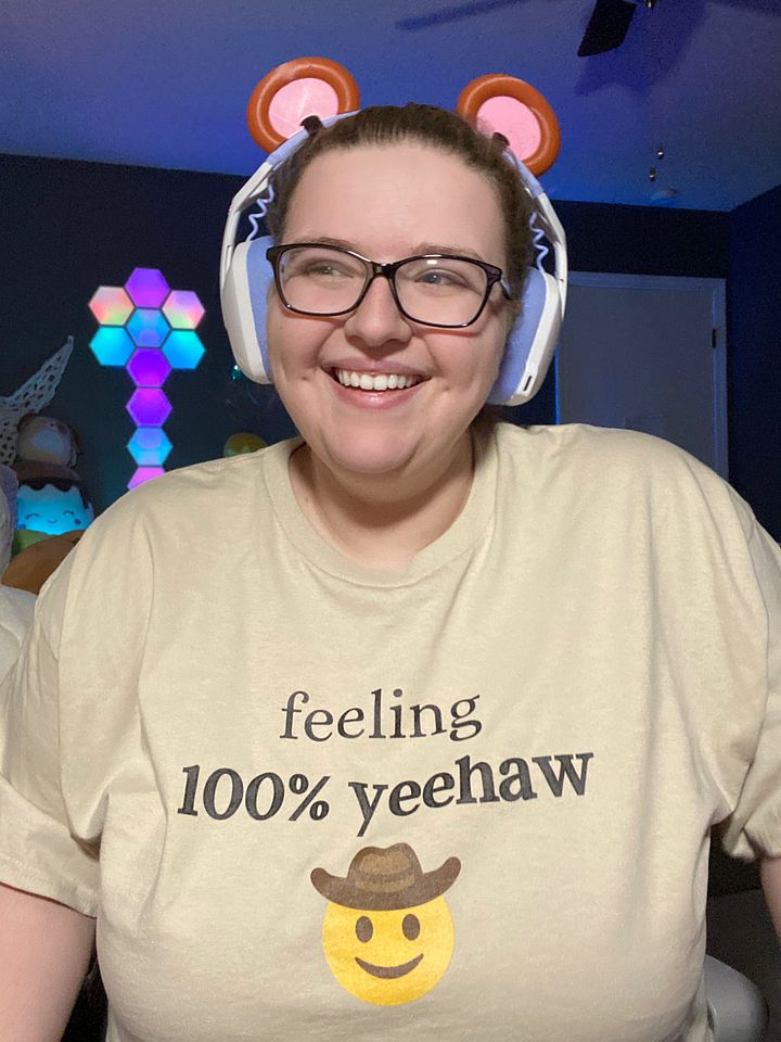 Feeling 100% Yeehaw Cotton Tee product image (1)