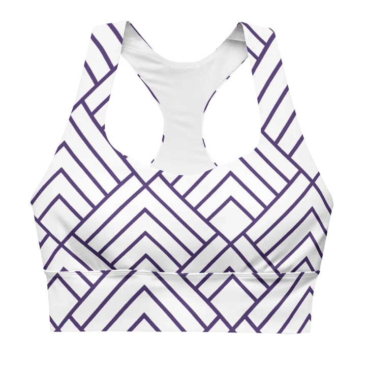 Diamond Grid Sports Bra product image (1)