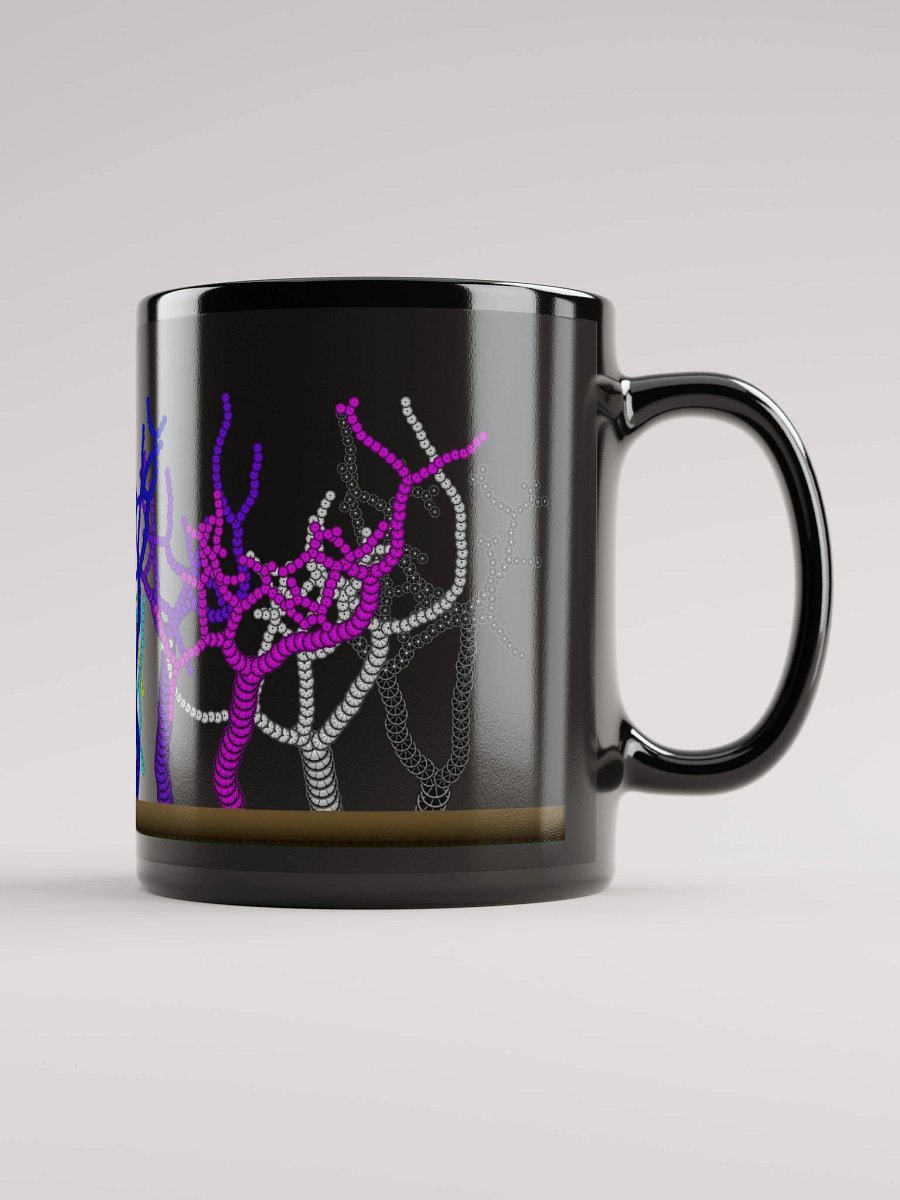 Colorful Trees Mug (Black) product image (1)