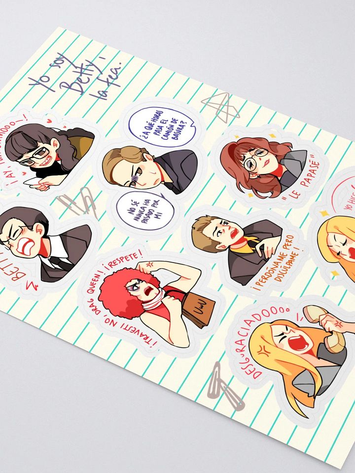 [BETTY] Sticker sheet product image (1)