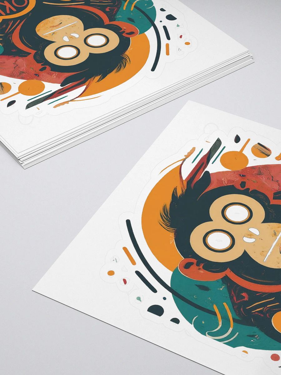 WOKK Monkey Madness Stickers product image (4)