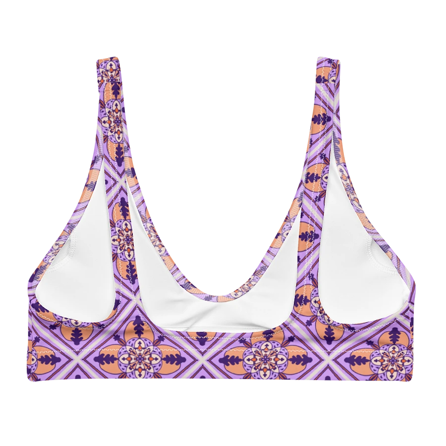 Detailed Symmetrical Pattern Padded Bikini Top product image (2)