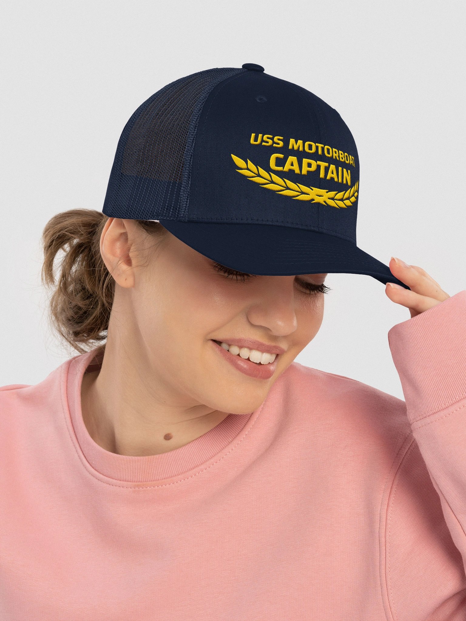 USS MOTORBOAT Trucker Hat product image (5)