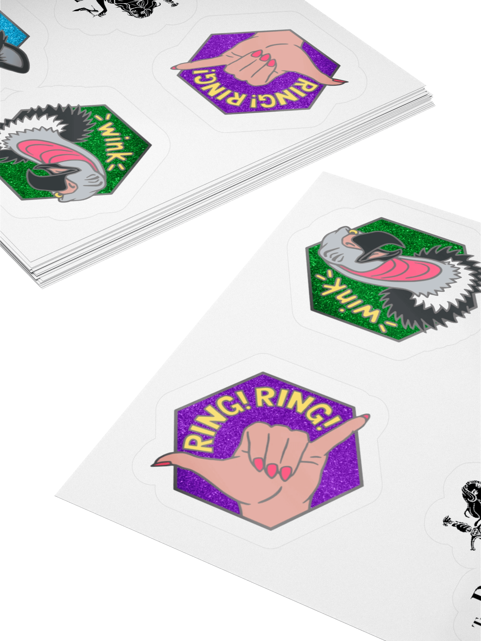 RHODND Mini Sticker 4-Pack product image (4)