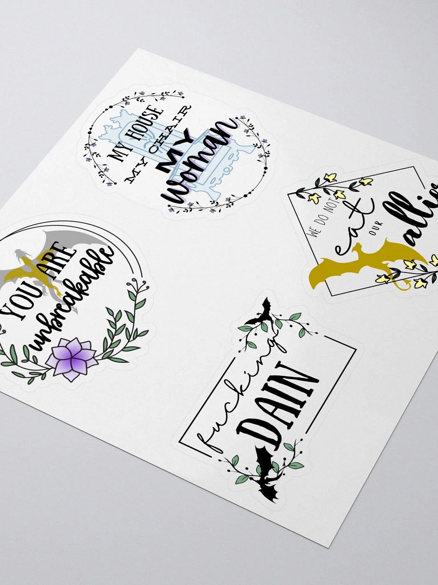 Iron Flame Sticker Bundle product image (3)
