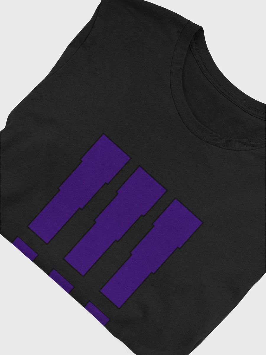 !!! | Black/Purple T-shirt product image (4)