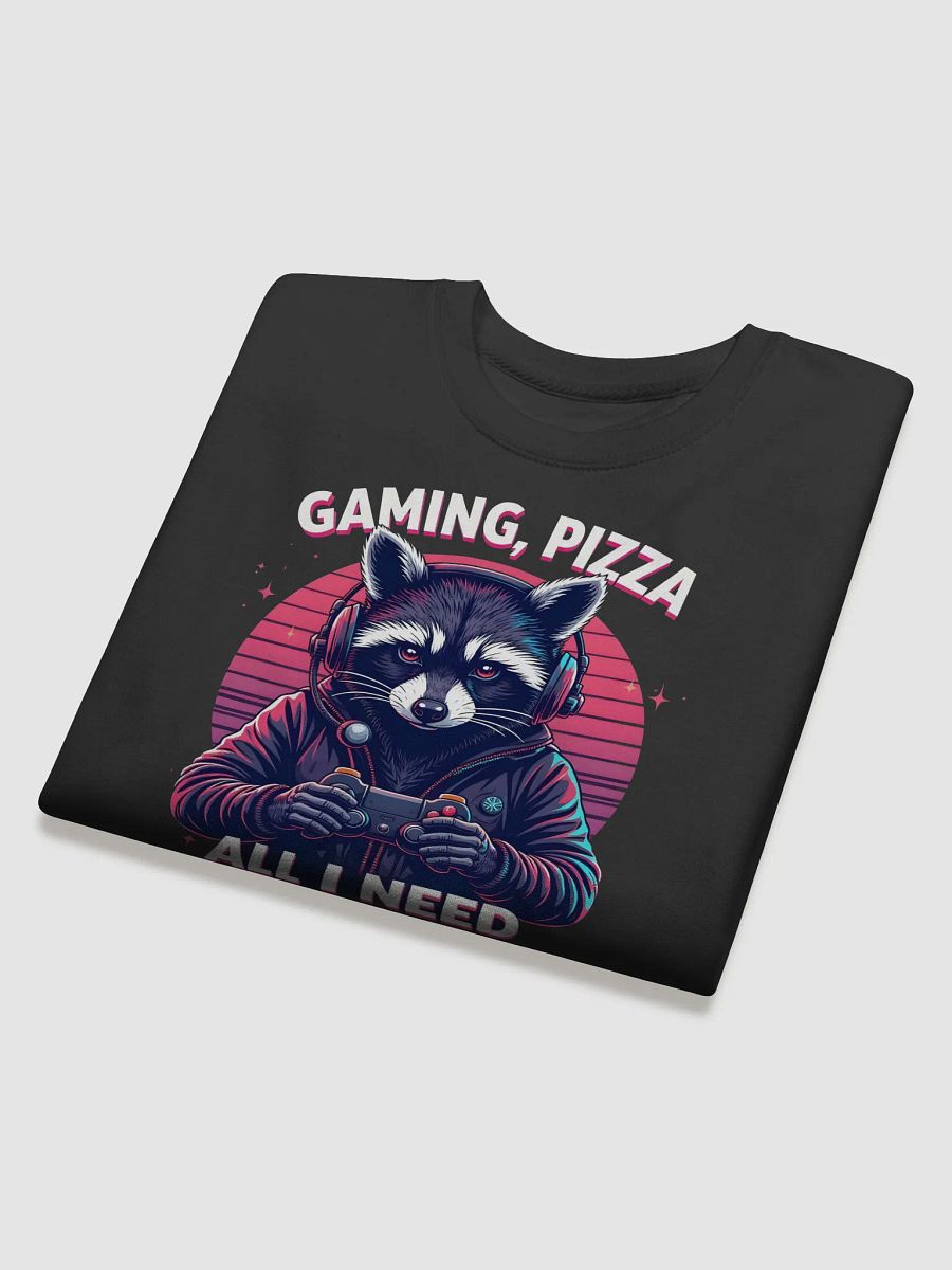 Retro Raccoon Gaming Sweatshirt product image (4)