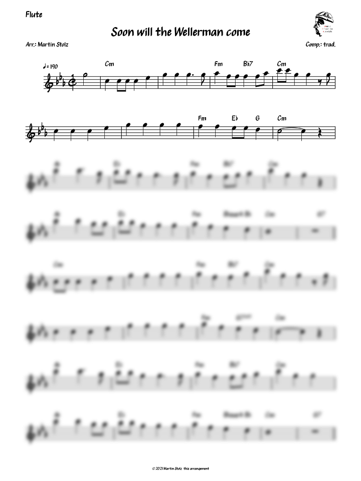 Wellerman - Sea Shanty for Flute product image (2)