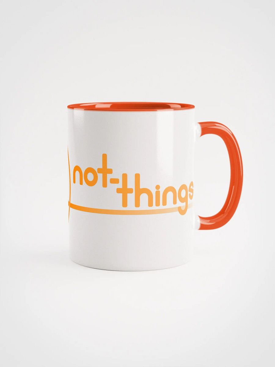 not-things logo and name mug (white) product image (2)
