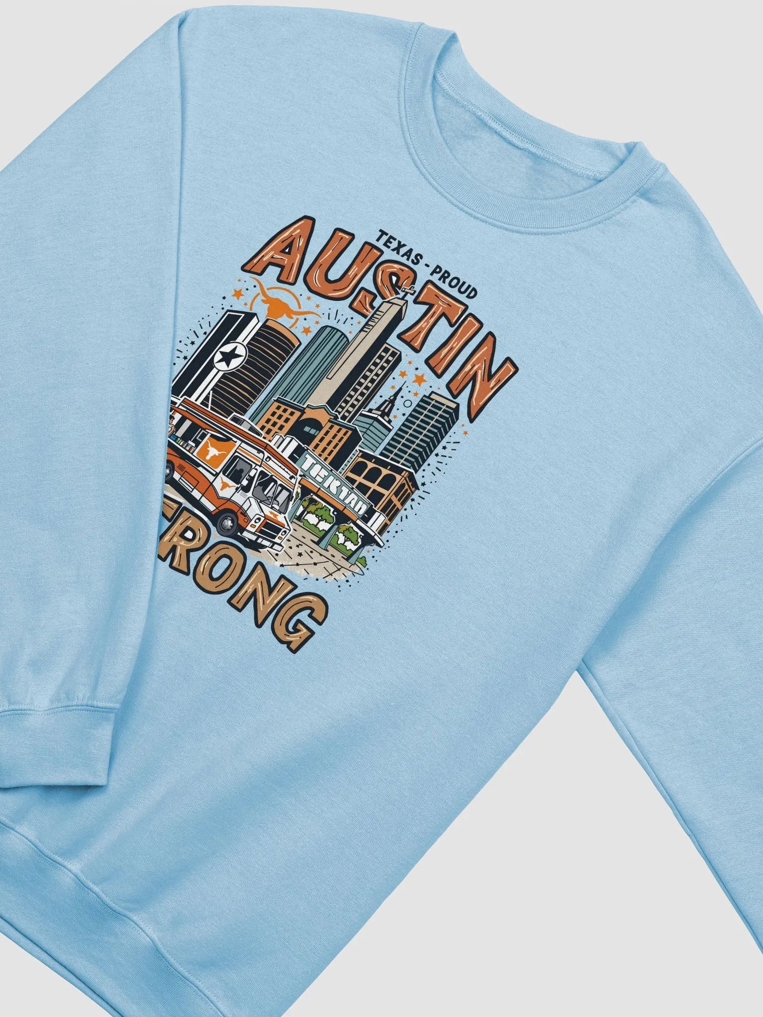 Austin Strong Cityscape Sweatshirt product image (13)