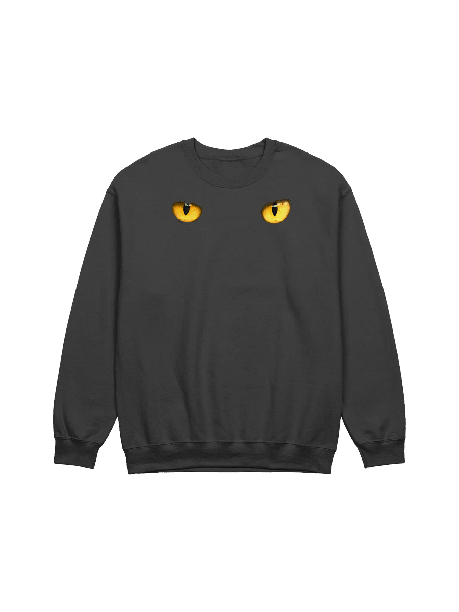 CAT EYES YELLOW SWEATSHIRT product image (1)