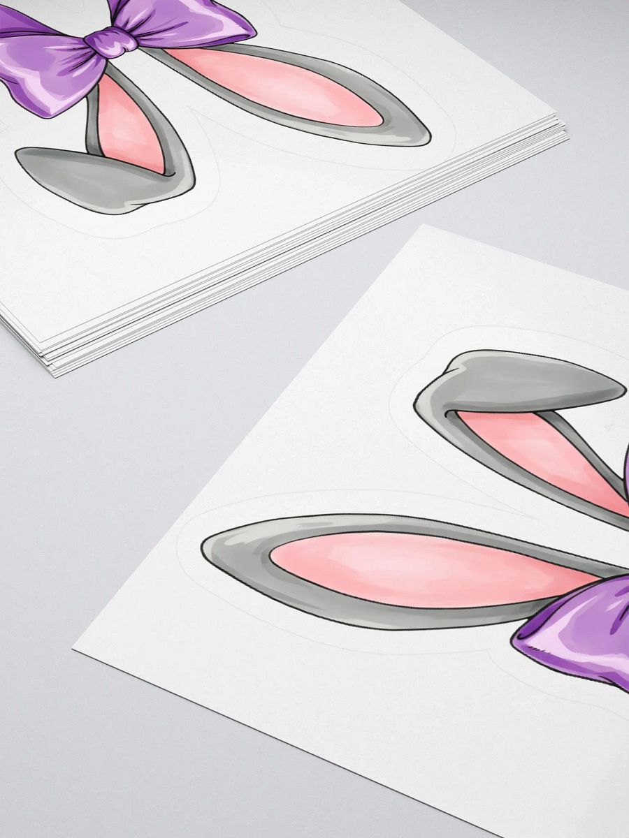 Bunny Bow Bliss Sticker product image (10)
