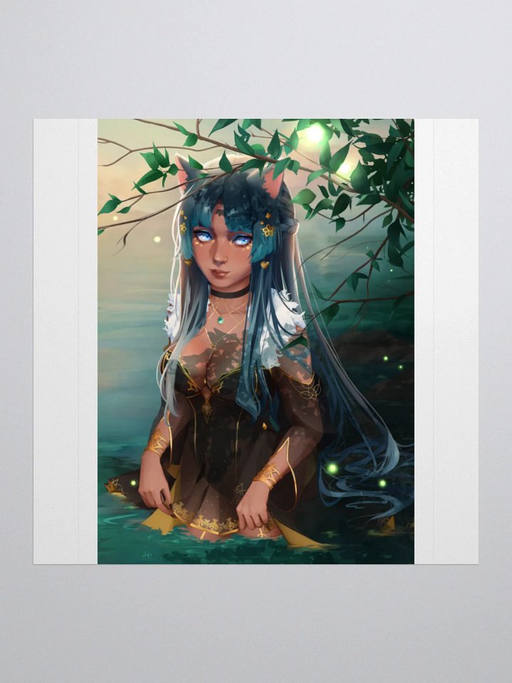 Lunar Waters Sticker product image (1)