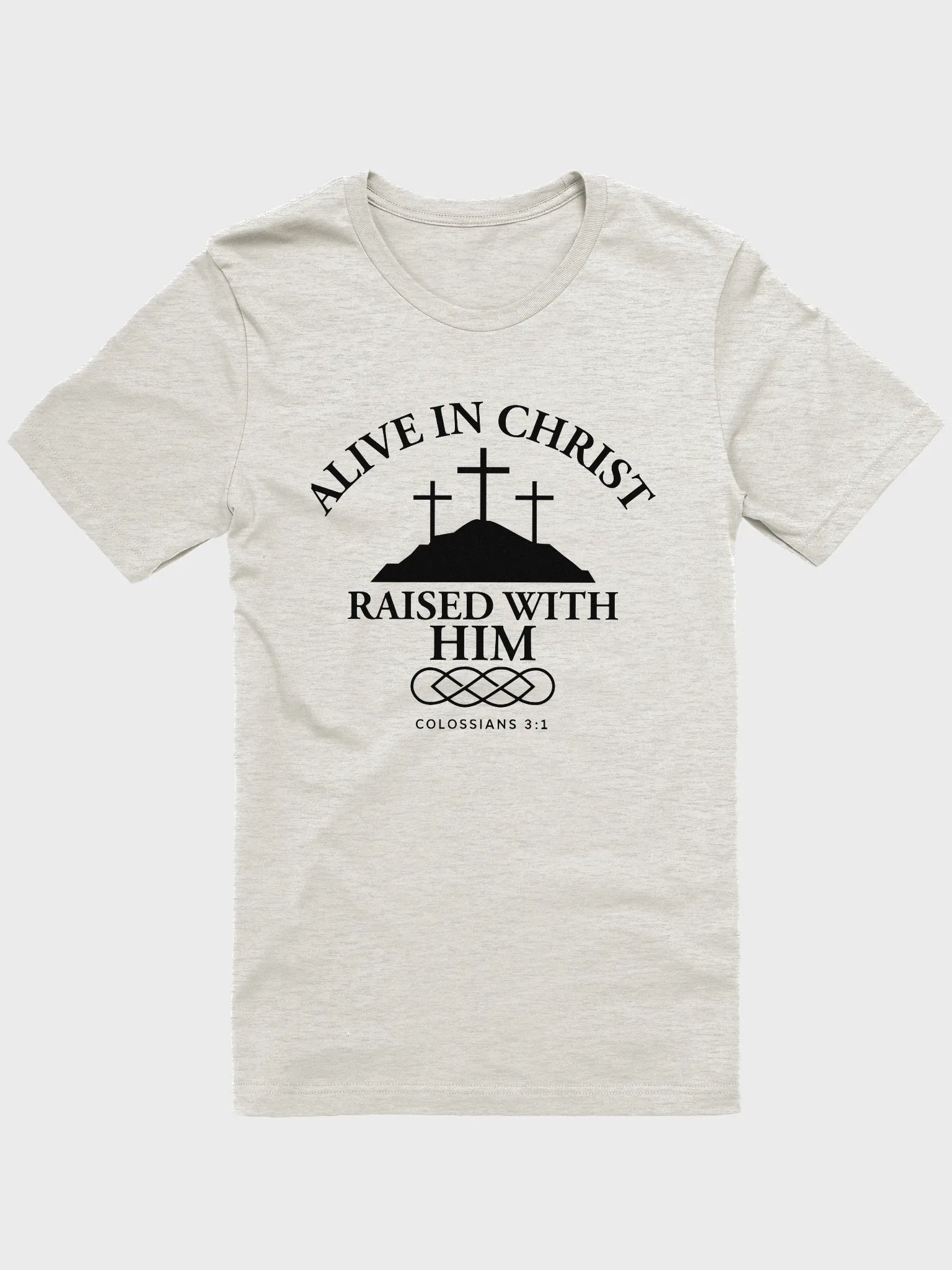 Alive in Christ, Raised with Him – Resurrection Life T-Shirt product image (2)