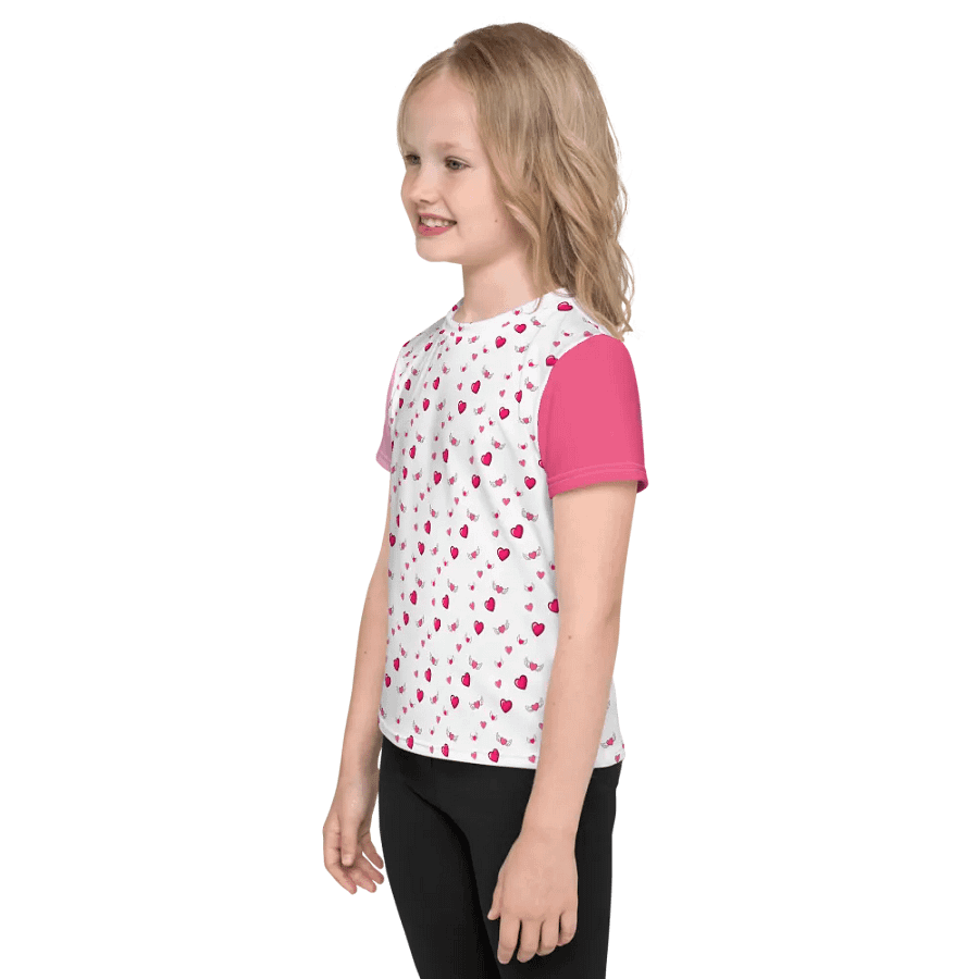 Hearts a Flutter Kids All-Over Print T-Shirt product image (3)