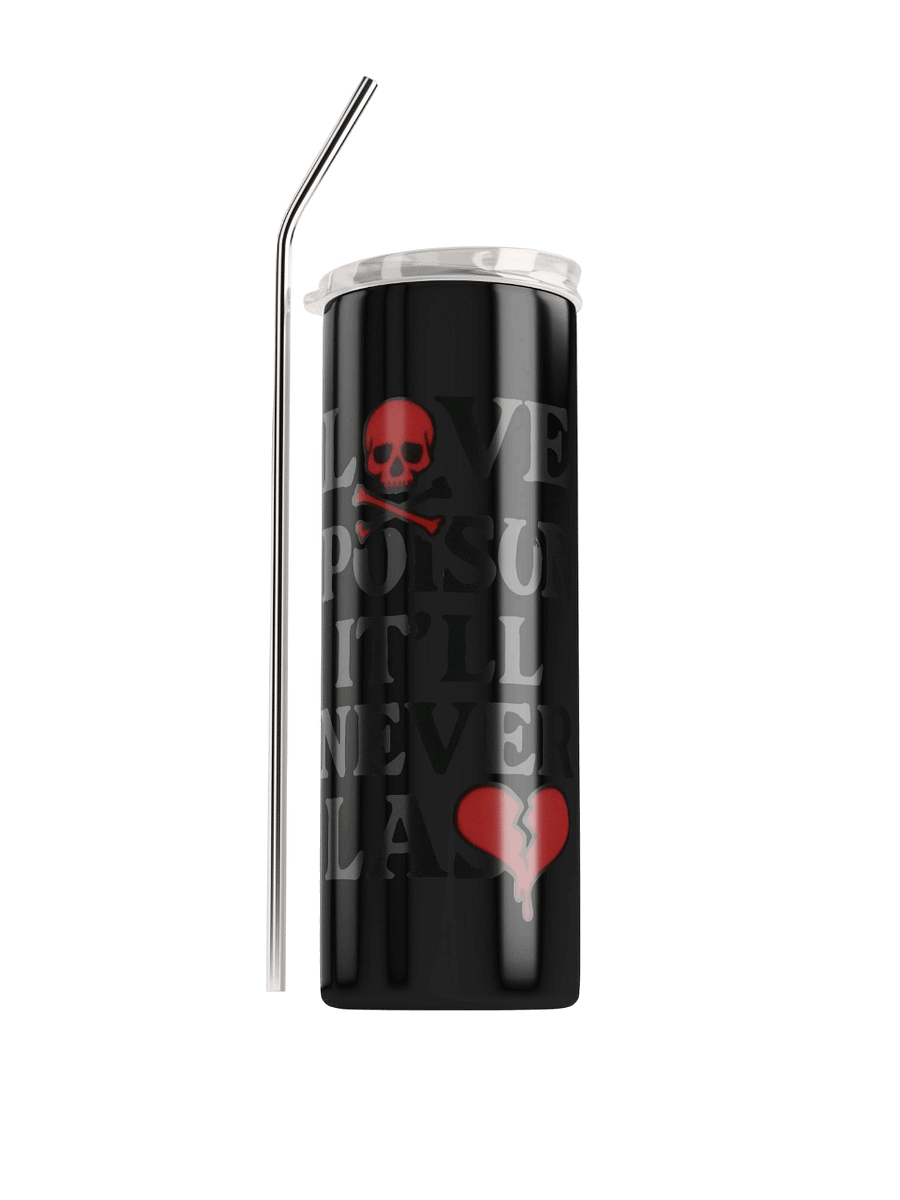 love like poison stainless steel tumbler product image (1)