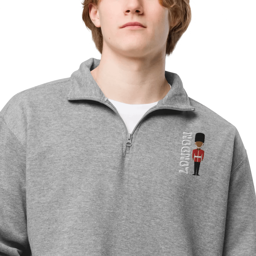London Guard Left Side Embroidery Half Zip product image (18)