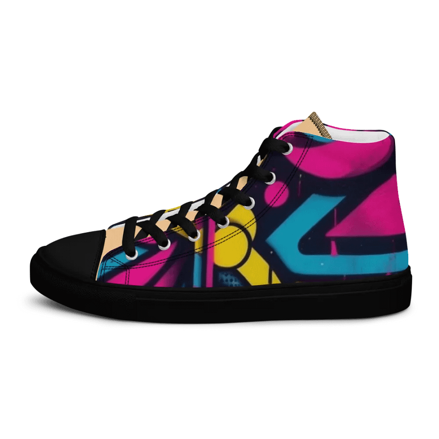 Viral Geometric Graffiti High Tops product image (9)