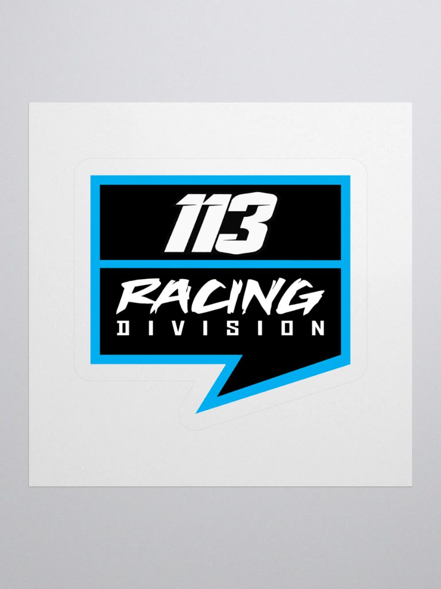 113 Race Div Sticker product image (2)