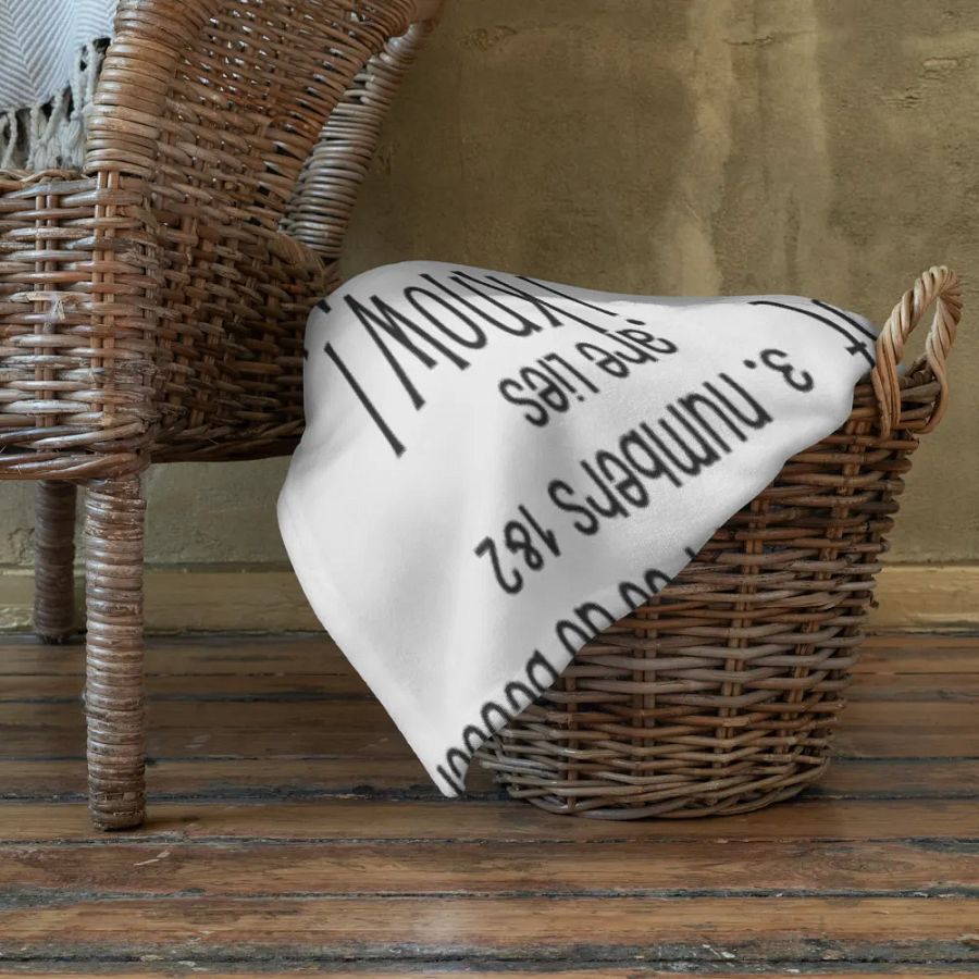 I Know I Swear A Lot Blanket product image (10)
