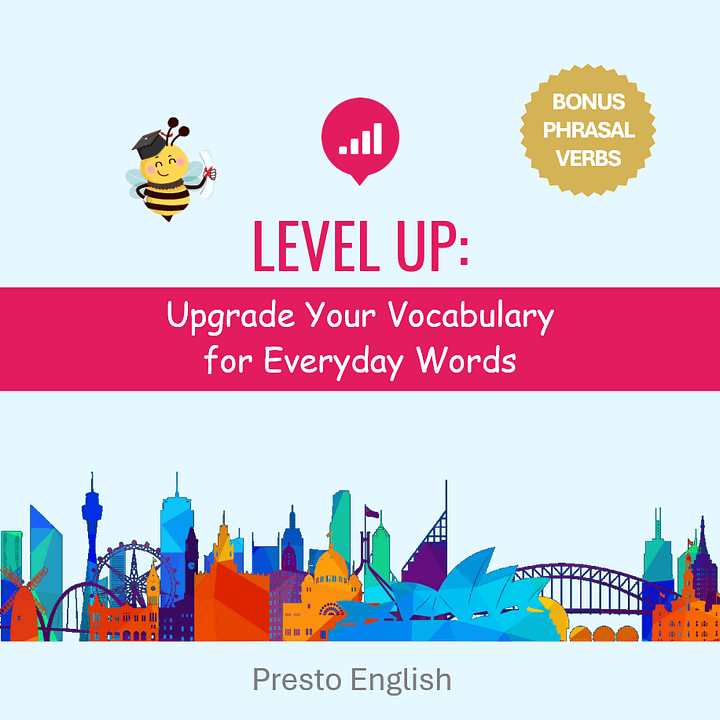 Level Up - Upgrade Your Vocabulary for Everyday Words product image (1)