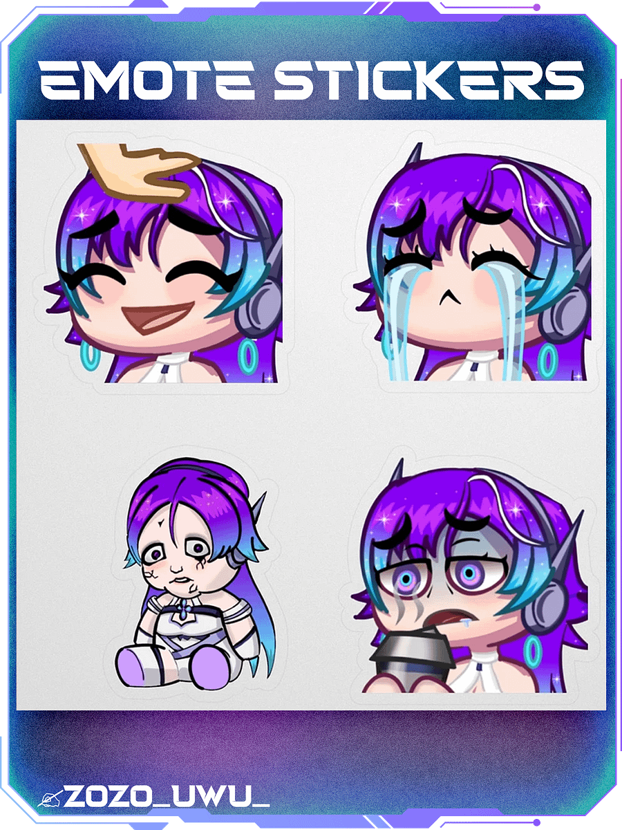 Stickers: Emotes pt 2 product image (1)