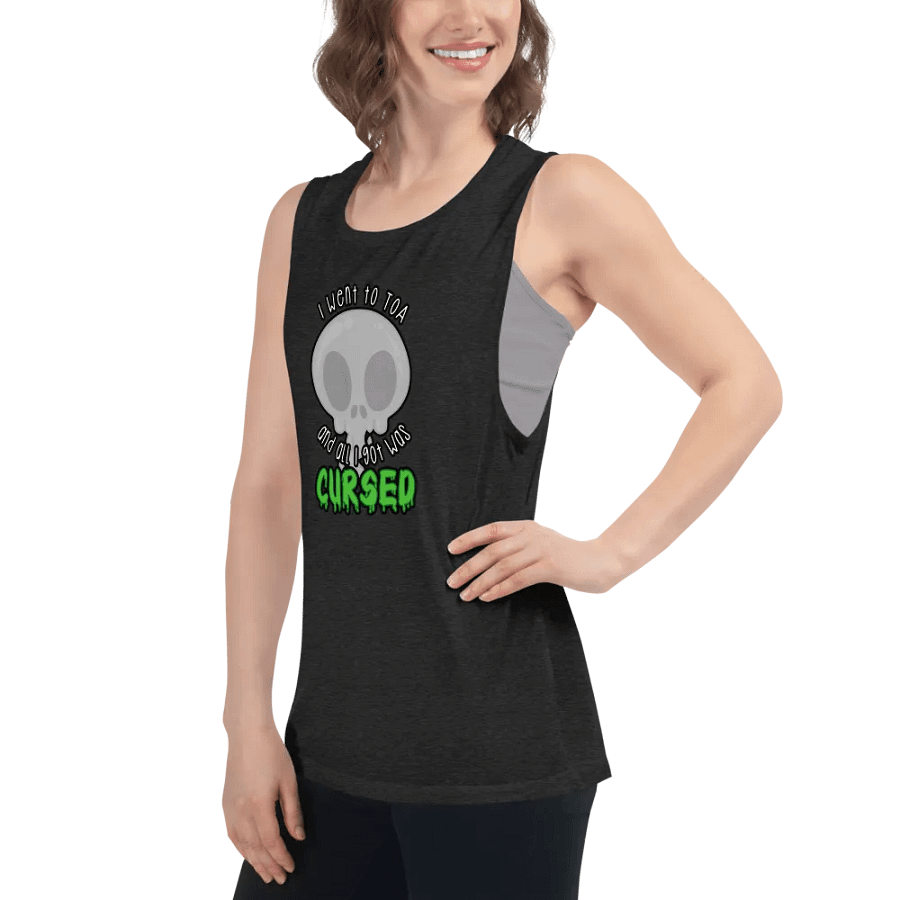All I Got Was Cursed - Priest - Women's Style Muscle Tank product image (7)
