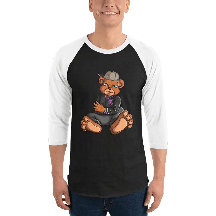 Sitting Bear Tultex Fine Jersey Raglan Tee product image (1)