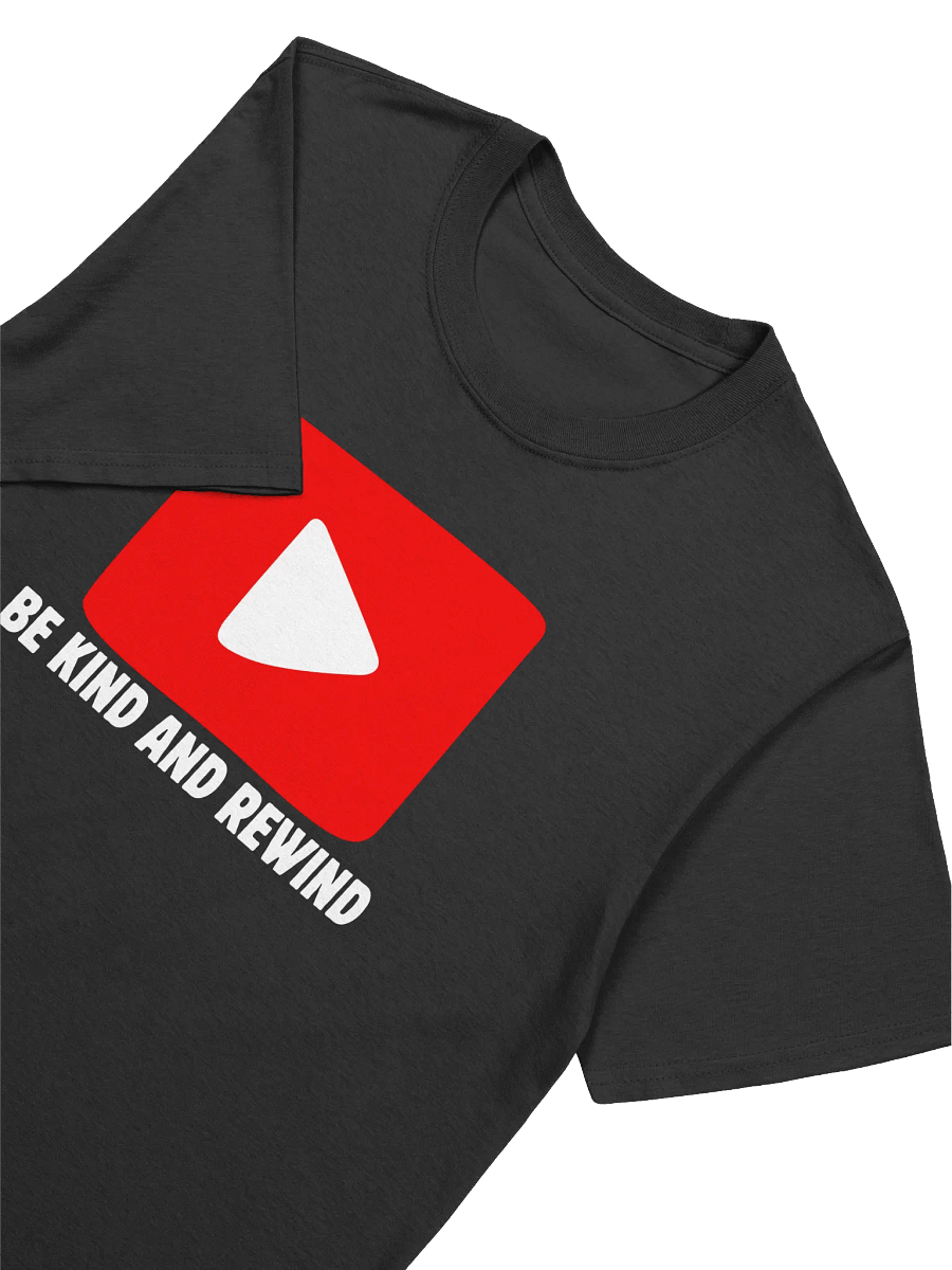 Play Button Red Tee product image (3)