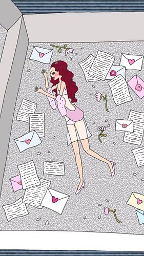 Spotify loop for @aaarilee 🩷 #procreate #illustration #animation #digitalart #spotifycanvas