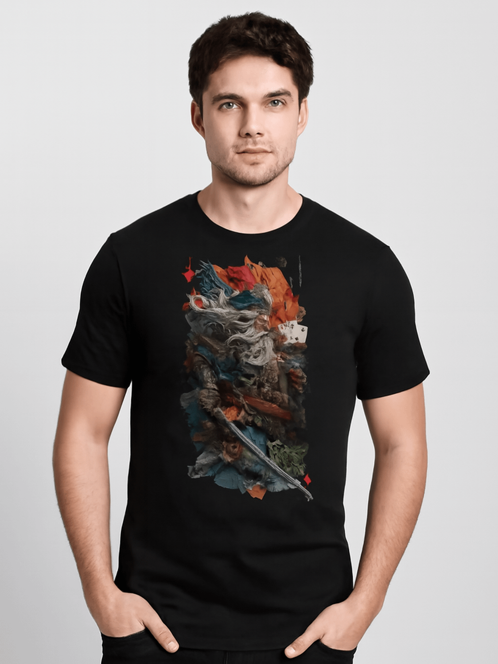 Fantasy Warrior Artistic T-Shirt product image (1)